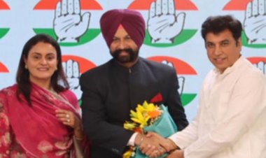 पंजाब के पूर्व एडीजीपी गुरिंदर सिंह ढिल्लों कांग्रेस में शामिल