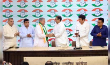 योगानंद शास्त्री ने फिर थामा कांग्रेस का दामन, 3 बार रह चुके हैं विधायक