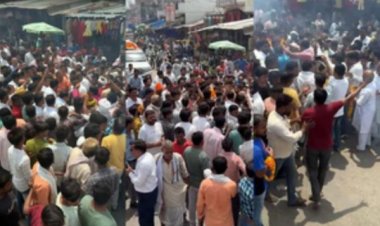 भाजपा उम्मीदवार के काफिले में फायरिंग की आवाज को पुलिस ने बताया अफवाह