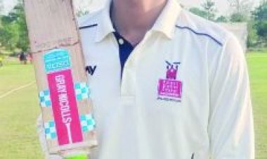 एलिट ग्रुप इंटर डिस्ट्रिक्ट स्पर्धा में महासमुंद 97 रनों से आगे