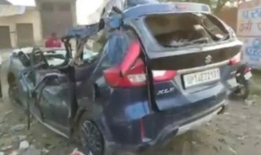 हापुड़ में भीषण सड़क हादसे में 6 की मौत