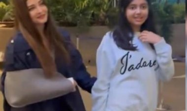 बेटी आराध्या के साथ कान फेस्टिवल के लिए रवाना हुईं ऐश्वर्या राय बच्चन