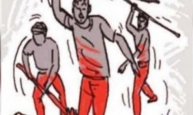 गुना के युवक के साथ अमानवीय बर्ताव, जूतों की माला पहना कर पूरे गांव में घुमाया