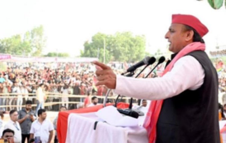 सात तारीख का चुनाव भाजपा को सात समंदर दूर फेंक देगा : अखिलेश