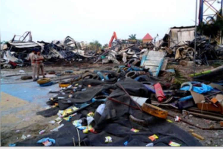 राजकोट गेम जोन में आग : लापता लोगों की तलाश जारी, रिश्तेदार चिंतित