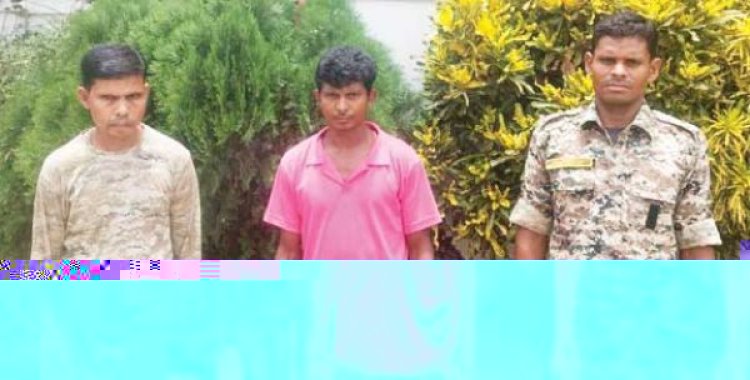 टीआई की गाड़ी को उड़ाने विस्फोट करने वाला नक्सली गिरफ्तार