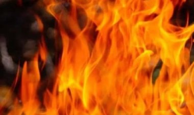 घर में लगी भीषण आग, परिवार के चार लोगों की मौत