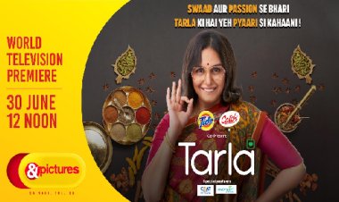 एंड पिक्चर्स पर अपने वर्ल्ड टेलीविजन प्रीमियर में एक लज़ीज़ कहानी लेकर आई हुमा कुरैशी अभिनीत ‘तरला’