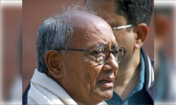 दिग्विजय सिंह ने एग्जिट पोल पर उठाए सवाल