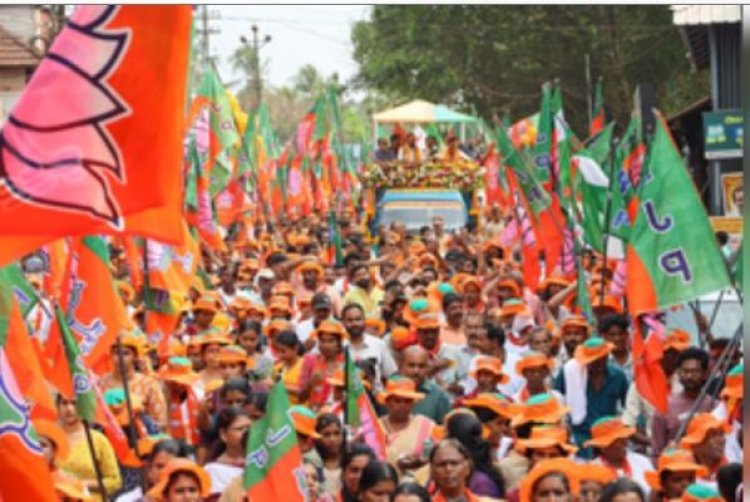 केरल में खिला कमल, तिरुवनंतपुरम सीट पर भी कड़ी टक्कर