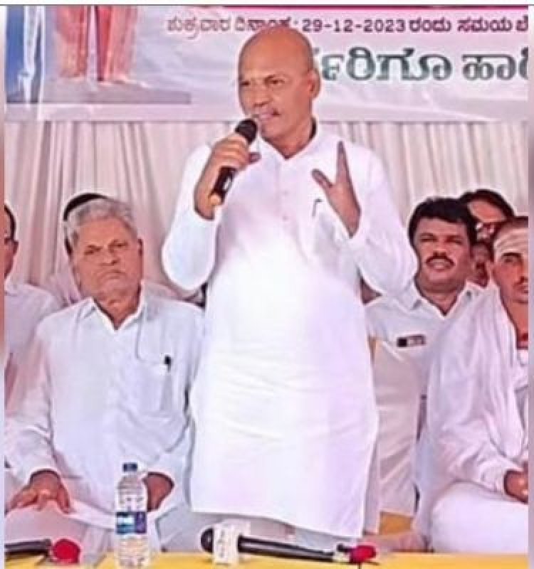 कर्नाटक के मंत्री शरण प्रकाश पाटिल ने आदिवासी निगम घोटाले में हाथ होने से किया इनकार