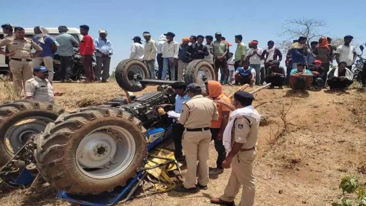 दतिया में श्रद्धालुओं से भरी ट्रैक्टर-ट्रॉली पलटी, हादसे में पांच  लोगों की मौत और 20 घायल