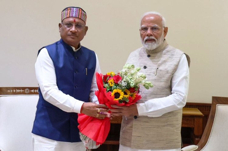 पीएम मोदी से मिले सीएम साय, कई विषयों पर हुई चर्चा