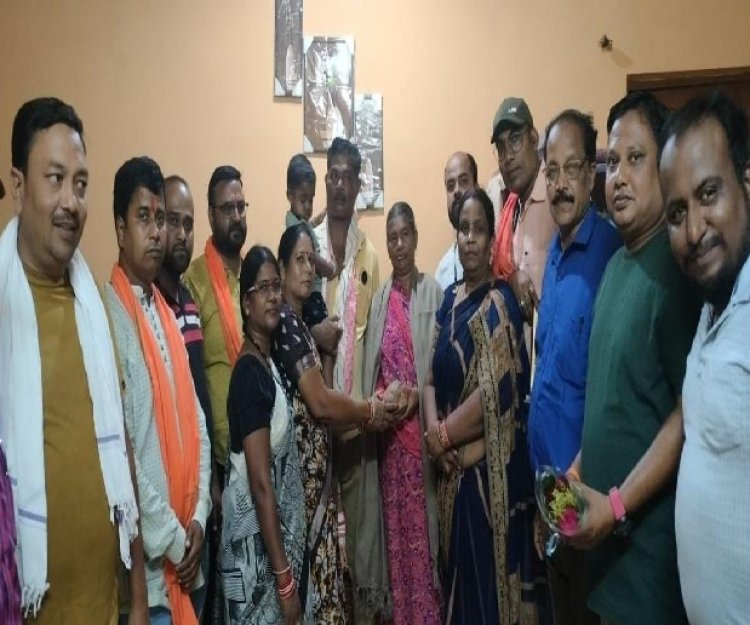 भारतीय जनता पार्टी द्वारा मीसा बंदियो के परिवार का सम्मान किया गया