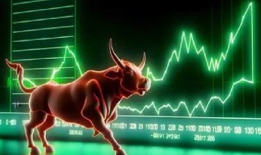 शेयर बाजार में रिकॉर्ड बढ़त, सेंसेक्स उछला