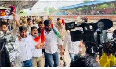 नीट पेपर लीक : यूथ कांग्रेस का जयपुर-लखनऊ में विरोध प्रदर्शन