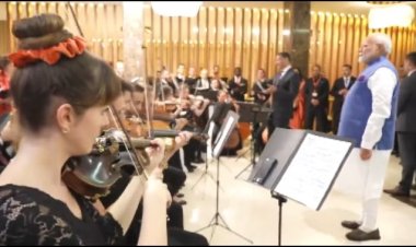 प्रधानमंत्री मोदी के स्वागत में ऑस्ट्रियाई कलाकारों ने गाया वंदे मातरम