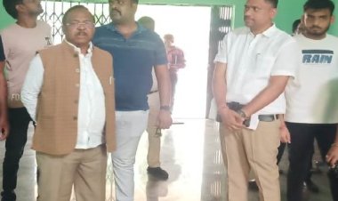 कैबिनेट मंत्री श्री रामविचार नेताम ने पाली में कन्या छात्रावास एवं शासकीय उद्यान रोपणी पोड़ी का किया निरीक्षण