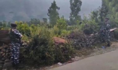 जम्मू-कश्मीर : कुपवाड़ा में मुठभेड़ में एक आतंकी ढेर, दो जवान घायल