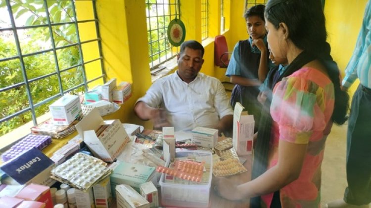 भिलाई के चिकित्सकों ने पखांजूर में शिविर लगाकर दी सेवा