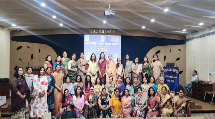 आज इनर व्हील क्लब ऑफ़ रायपुर ग्रेटर का शपथ ग्रहण समारोह