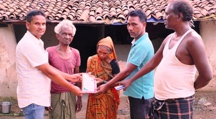 वृद्ध सुमरिता बाई को हर माह मिलेगा निःशुल्क राशन