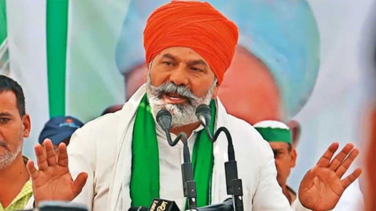 जातिवाद का जहर घोलकर समाज को तोड़ने की साजिश कर रही सरकार : राकेश टिकैत