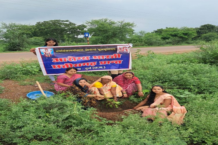 पाटन:_ आरोग्य भारती छत्तीसगढ़ प्रांत  जिला दुर्ग  के तत्वावधान जामगाँव आर में दिनांक  30 - 7 - 2024