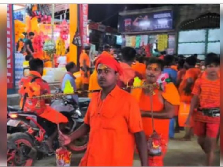 बिहार : श्रावण महीने में सुल्तानगंज के गंगा तट पर टूट रही मजहबी सीमाएं