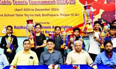 ज्ञानचंद लुनिया स्मृति रायपुर जिला टेबल टेनिस