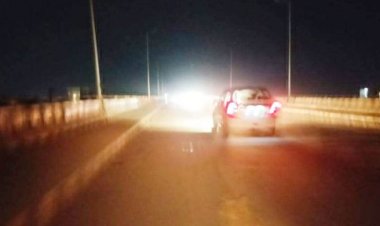 शाम ढलते ही पुल-पुलियों पर अंधेरा, हादसे की आशंका