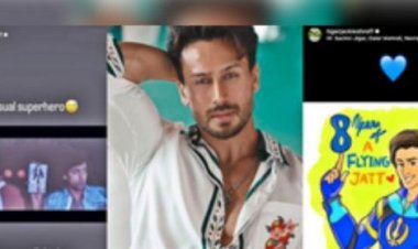 ‘ए फ्लाइंग जट्ट’ के आठ साल पूरे होने का टाइगर श्रॉफ ने मनाया जश्न