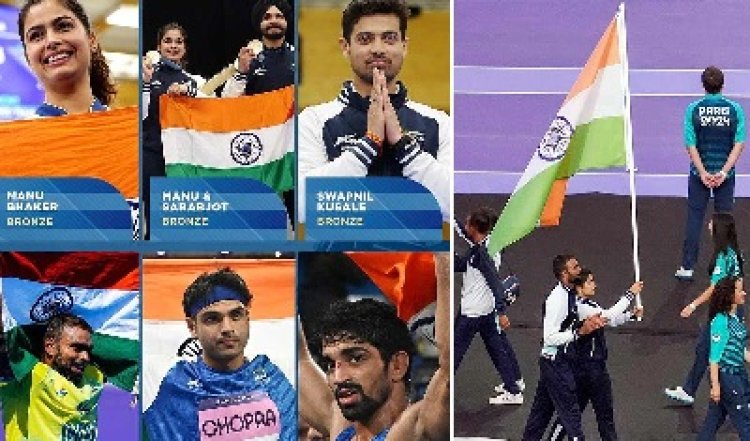 पेरिस ओलंपिक : छह पदक पाकर खुश हैं हम!