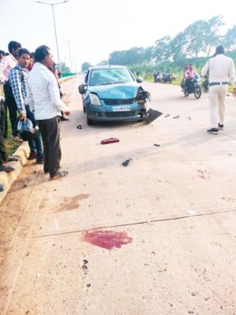 डेढ़ घंटे में 3 सडक़ हादसे, 9 जख्मी