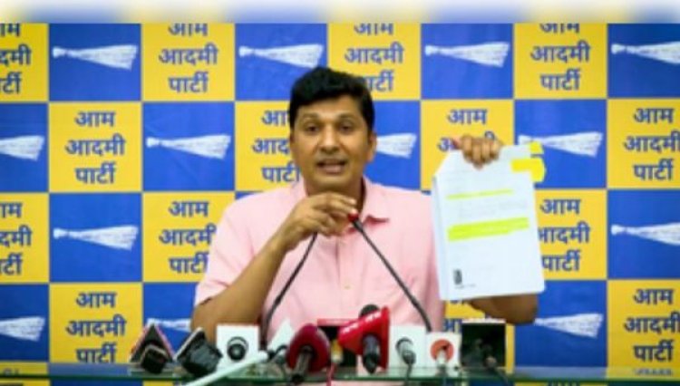 एलजी साहब की चोरी पकड़ी गई, अब उन्हें इस्तीफा दे देना चाहिए : सौरभ भारद्वाज