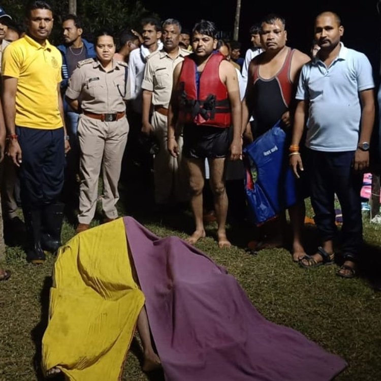 तालाब में मिले दो बच्चों के शव:कल दोपहर से थे लापता, किनारे पर कपड़े मिले तो एसडीआरएफ की टीम ने ढूंढा