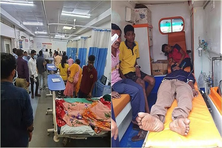 फूड पॉइजनिंग का शिकार हुए एकलव्य विद्यालय के 40 बच्चे