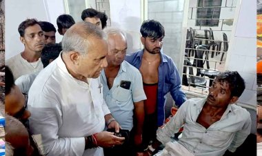 आकाशीय बिजली गिरने से घायल 5 श्रद्धालुओं का हालचाल जानने पहुँचे वन मंत्री रावत