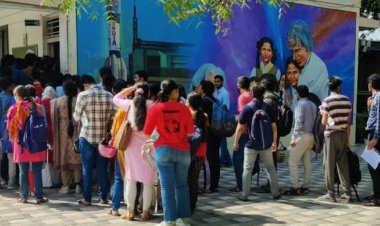 MPPSC मेंस परीक्षा, भोपाल से 327 छात्र हुए शामिल:सख्ती के माहौल के बीच शहर के एक सेंटर पर शुरू हुई परीक्षा