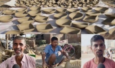 दीपावली पर चाइनीज सामानों के आगे हिचकोले खाती भारतीय स्थानीय कला