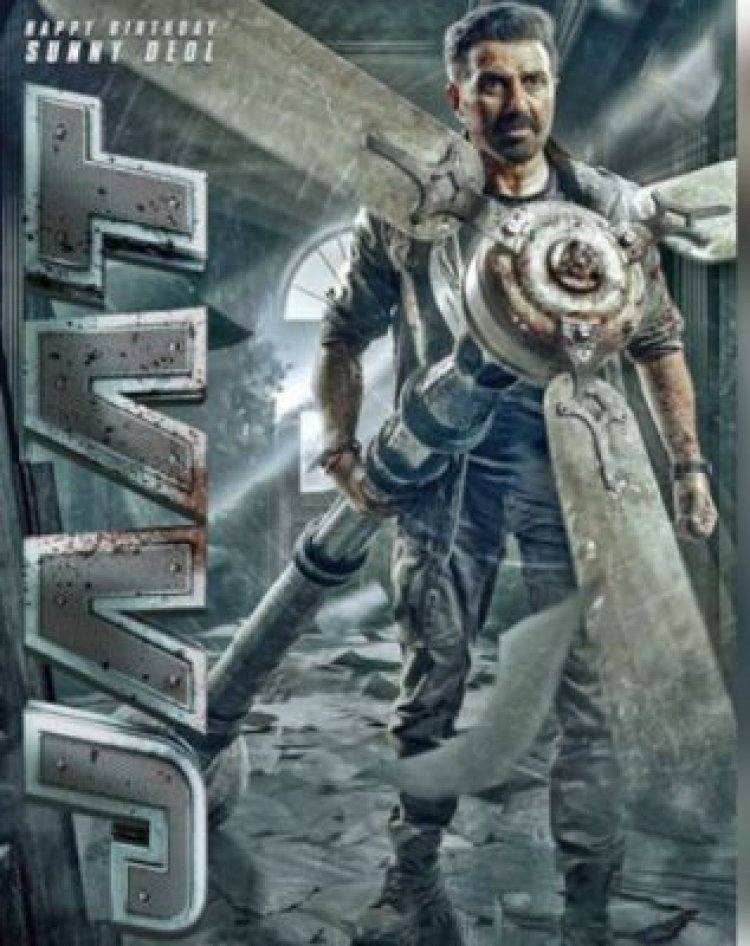 सनी देओल ने अपने जन्मदिन पर 'जाट' का पहला लुक किया शेयर