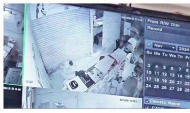 दीपावली के दूसरे दिन मोबाइल दुकान में चोरी