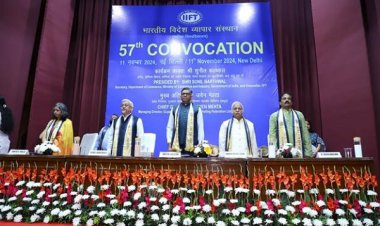 भारतीय विदेश व्यापार संस्थान ने मनाया 57वां दीक्षांत समारोह