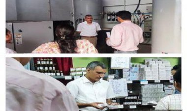 कलेक्टर शर्मा ने जिला चिकित्सालय का किया निरीक्षण