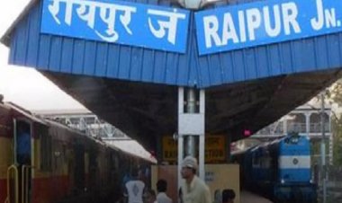 रायपुर से नवा रायपुर होते हुए अभनपुर के बीच ट्रेन चलने का आज ट्रायल