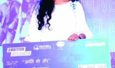 दलजीत कौर ने टाको बेल फाउंडेशन एंबिशन एक्सेलरेटर्स ग्रांट जीता