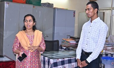 बच्चे बने शेडो कलेक्टर, एसपी-सीईओ सहित विभिन्न विभागों के अधिकारी