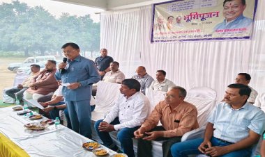 डबल इंजन की सरकार में न फंड की कमी न विकास कार्यों में देरी : लखन लाल देवांगन