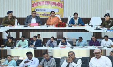 रूपकुमारी चौधरी ने ली सड़क सुरक्षा समिति की बैठक