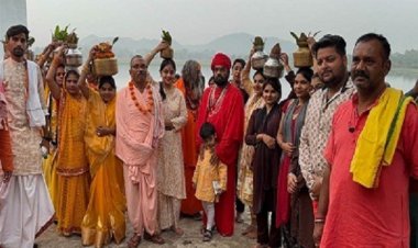 भैरव बाबा जयंती पर मंदिर से निकाली गई कलशयात्रा